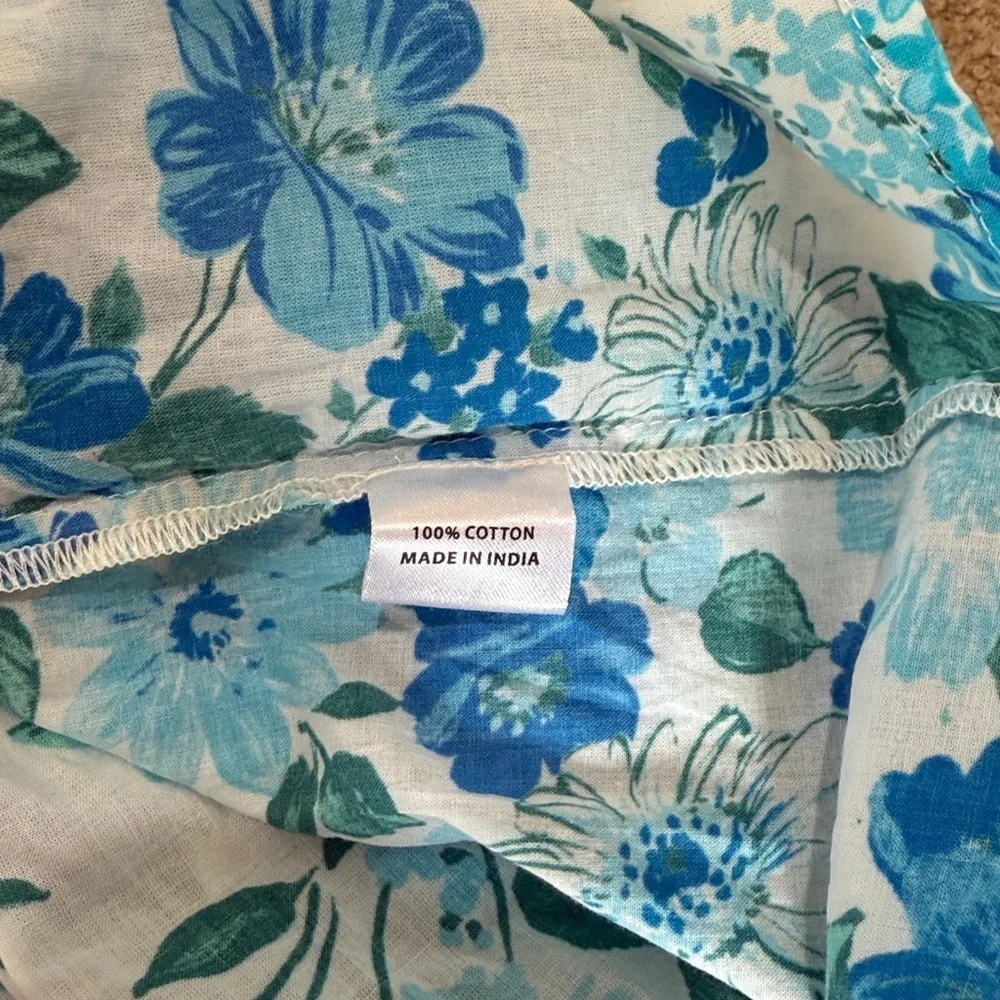NWOT Tuckernuck Paloma Beach Caftan Blooming Garden Salty Maxi Dress Size XL - Picture 9 of 9